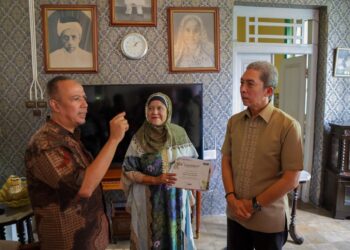 Wali Kota Bogor, Dedie A. Rachim Susuri Jejak Tirto Adhi di Rumah Bajened Empang Bogor