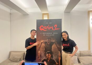 Zihan dan Zakki Pemaran Qorin 2 Sapa Penggemar, Bocorkan Soal Film