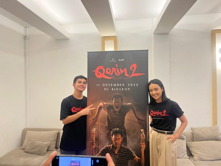 Zihan dan Zakki Pemaran Qorin 2 Sapa Penggemar, Bocorkan Soal Film