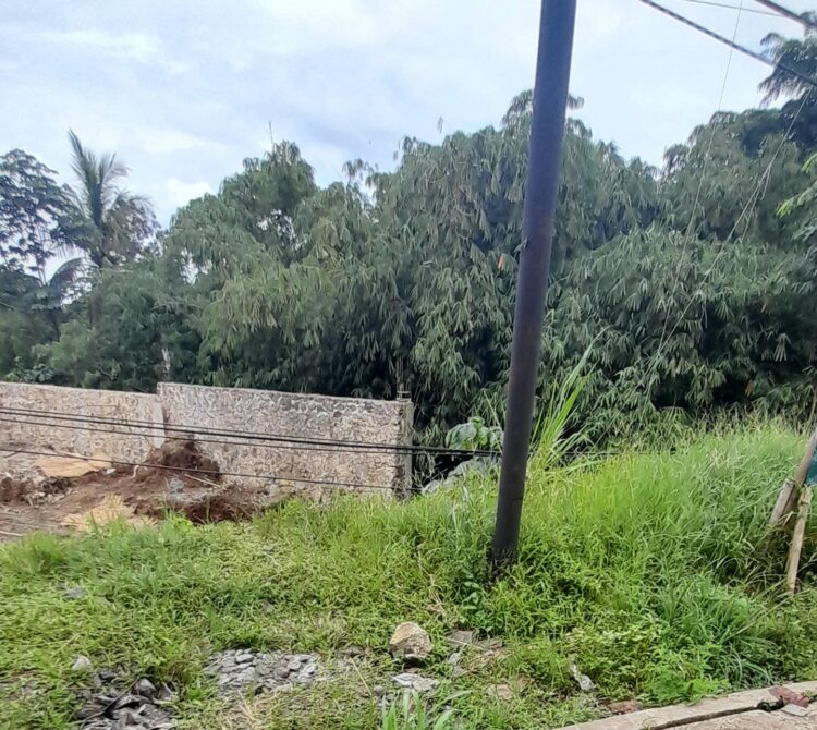 Tembok Tinggi Menjulang Di Batas Kali Kecil Tanah Sareal, PUPR dan Satpol PP Turunkan Tim