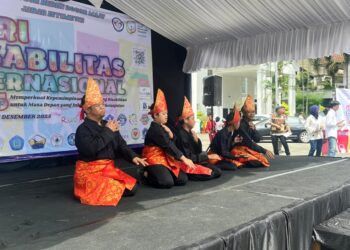 Para penyandang Disabilitas saat merayakan hari Disabilitas 2025, Foto/Adi Wirman