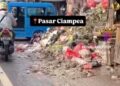 Viral Sampah Di Kabupaten Bogor, Menggunung dan Bau, Air Lindih Basahi Jalan